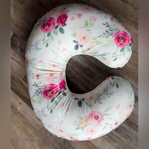 Boppy Nursing Pillow, with cover.